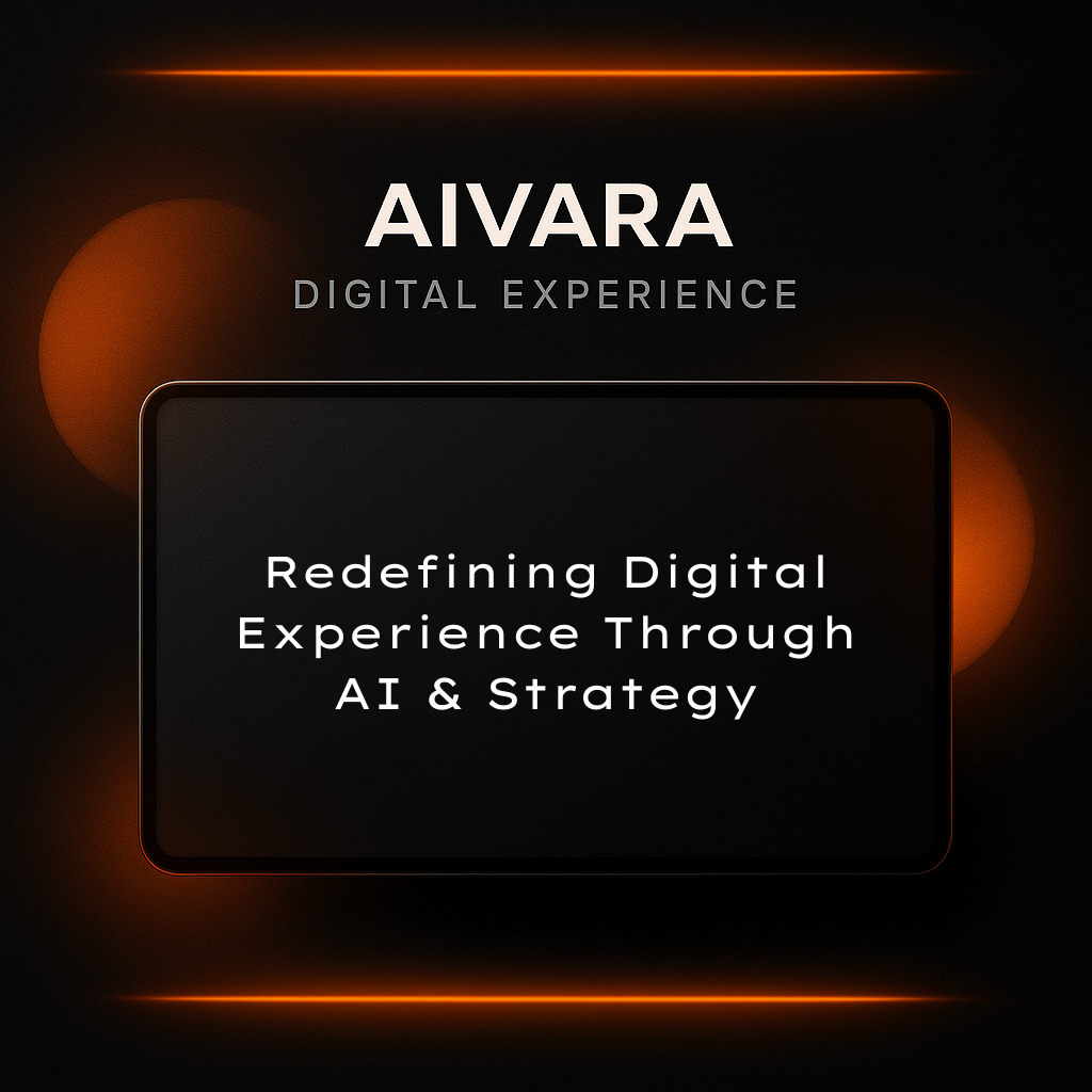 AIVARA premium AI marketing visual